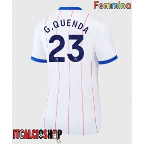 Chelsea Geovany Quenda #23 Terza Maglia Femmina 2026-27 Manica Corta